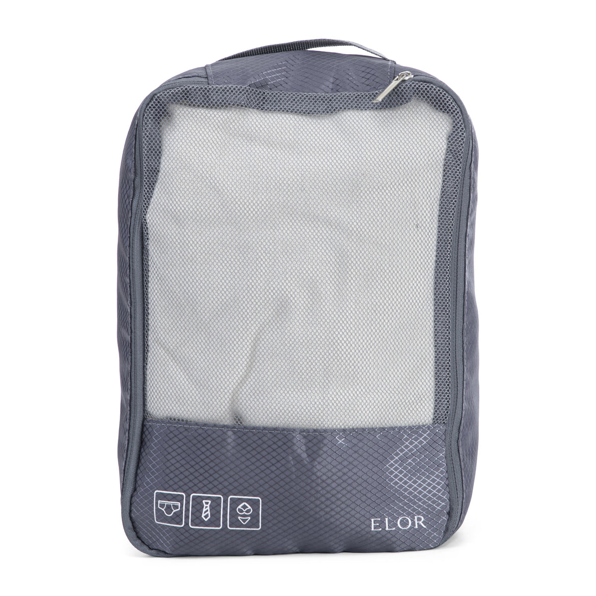 ELOR Travel All-in-One 4 Piece Packing Cube Set with Laundry Bag