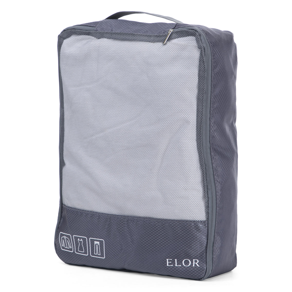 ELOR Travel All-in-One 4 Piece Packing Cube Set with Laundry Bag