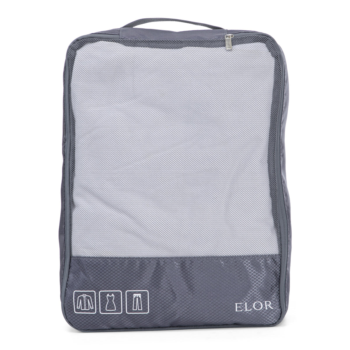 ELOR Travel All-in-One 4 Piece Packing Cube Set with Laundry Bag