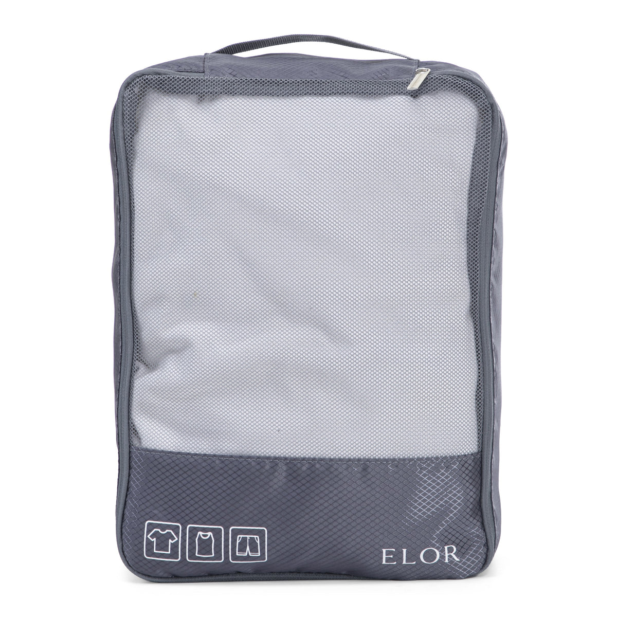 ELOR Travel All-in-One 4 Piece Packing Cube Set with Laundry Bag