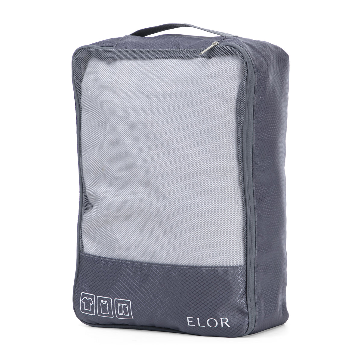 ELOR Travel All-in-One 4 Piece Packing Cube Set with Laundry Bag