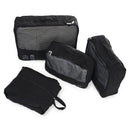 ELOR Travel All-in-One 4 Piece Packing Cube Set with Shoe Bag