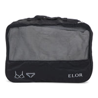 ELOR Travel All-in-One 4 Piece Packing Cube Set with Shoe Bag