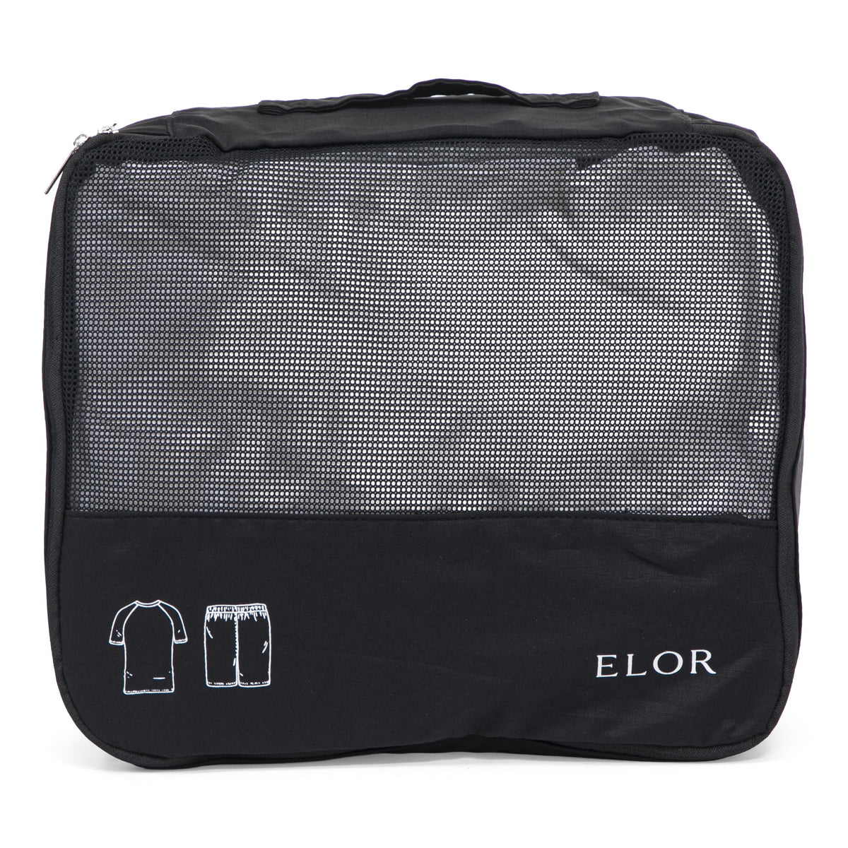 ELOR Travel All-in-One 4 Piece Packing Cube Set with Shoe Bag