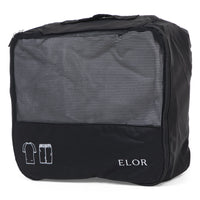 ELOR Travel All-in-One 4 Piece Packing Cube Set with Shoe Bag