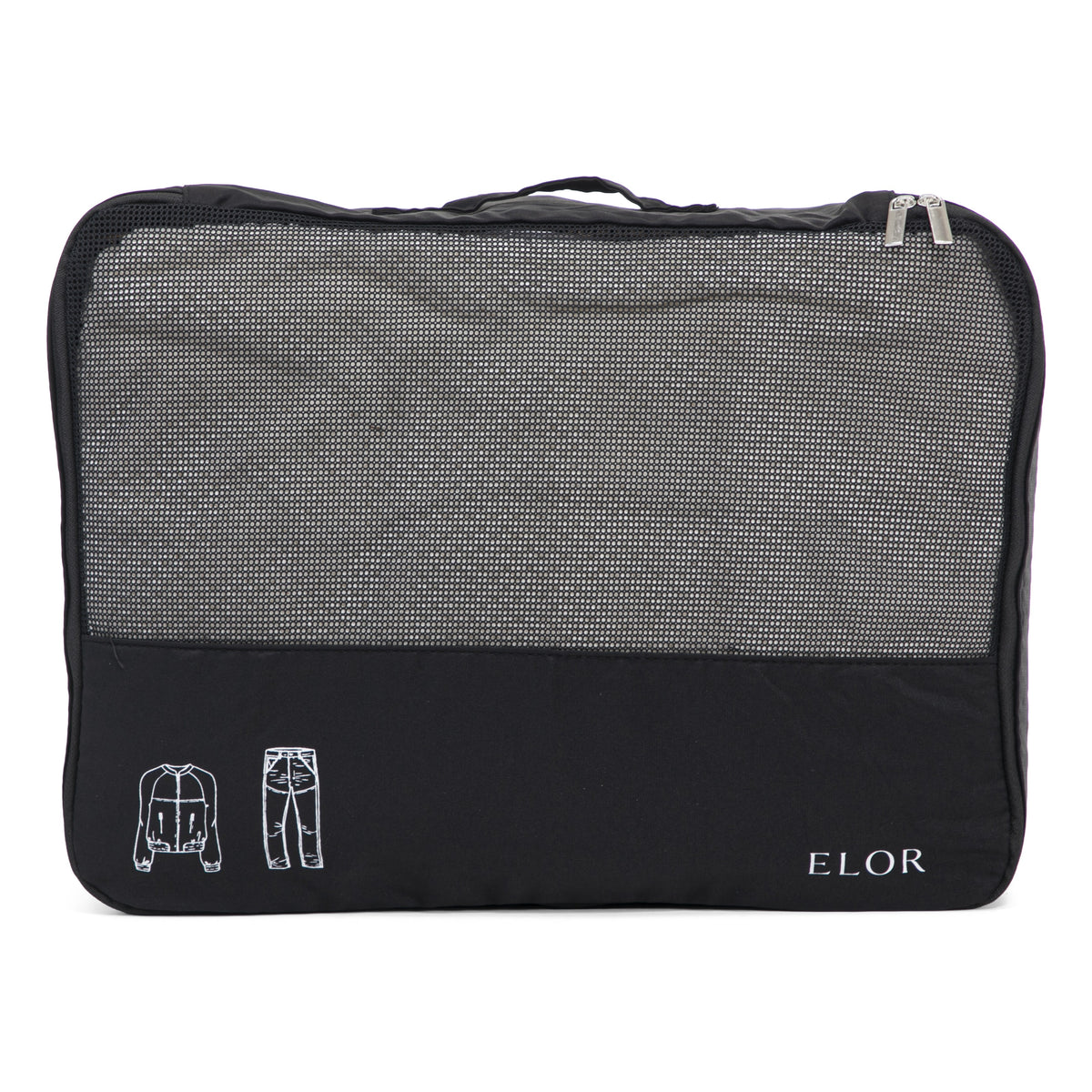 ELOR Travel All-in-One 4 Piece Packing Cube Set with Shoe Bag