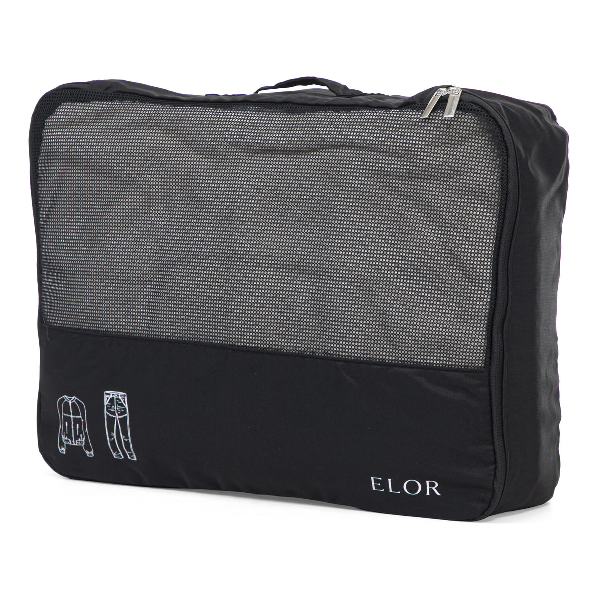 ELOR Travel All-in-One 4 Piece Packing Cube Set with Shoe Bag