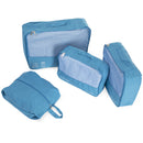 ELOR Travel All-in-One 4 Piece Packing Cube Set with Shoe Bag