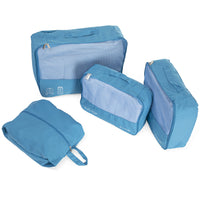 ELOR Travel All-in-One 4 Piece Packing Cube Set with Shoe Bag