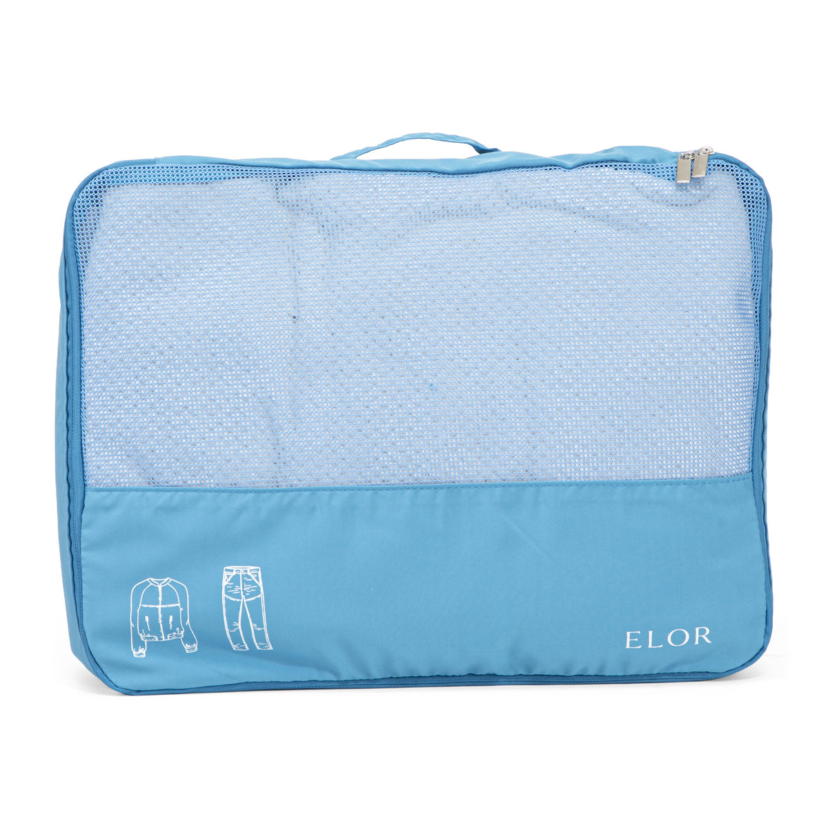 ELOR Travel All-in-One 4 Piece Packing Cube Set with Shoe Bag
