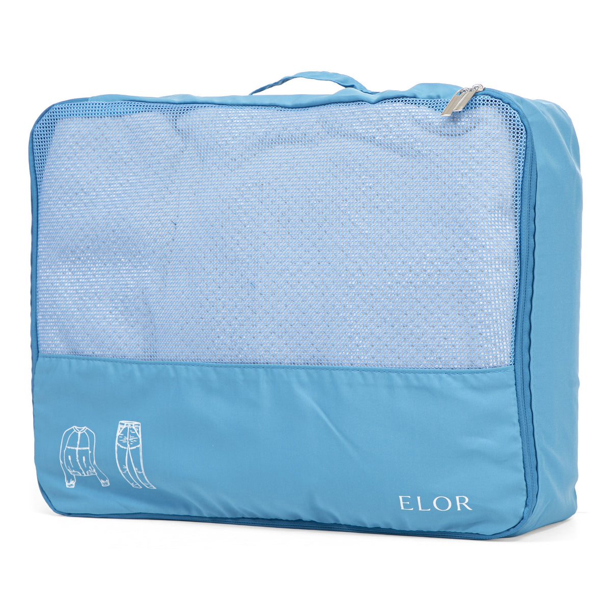 ELOR Travel All-in-One 4 Piece Packing Cube Set with Shoe Bag