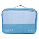 ELOR Travel All-in-One 4 Piece Packing Cube Set with Shoe Bag