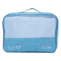 ELOR Travel All-in-One 4 Piece Packing Cube Set with Shoe Bag