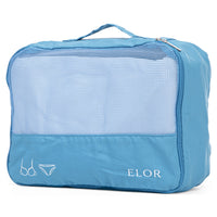 ELOR Travel All-in-One 4 Piece Packing Cube Set with Shoe Bag