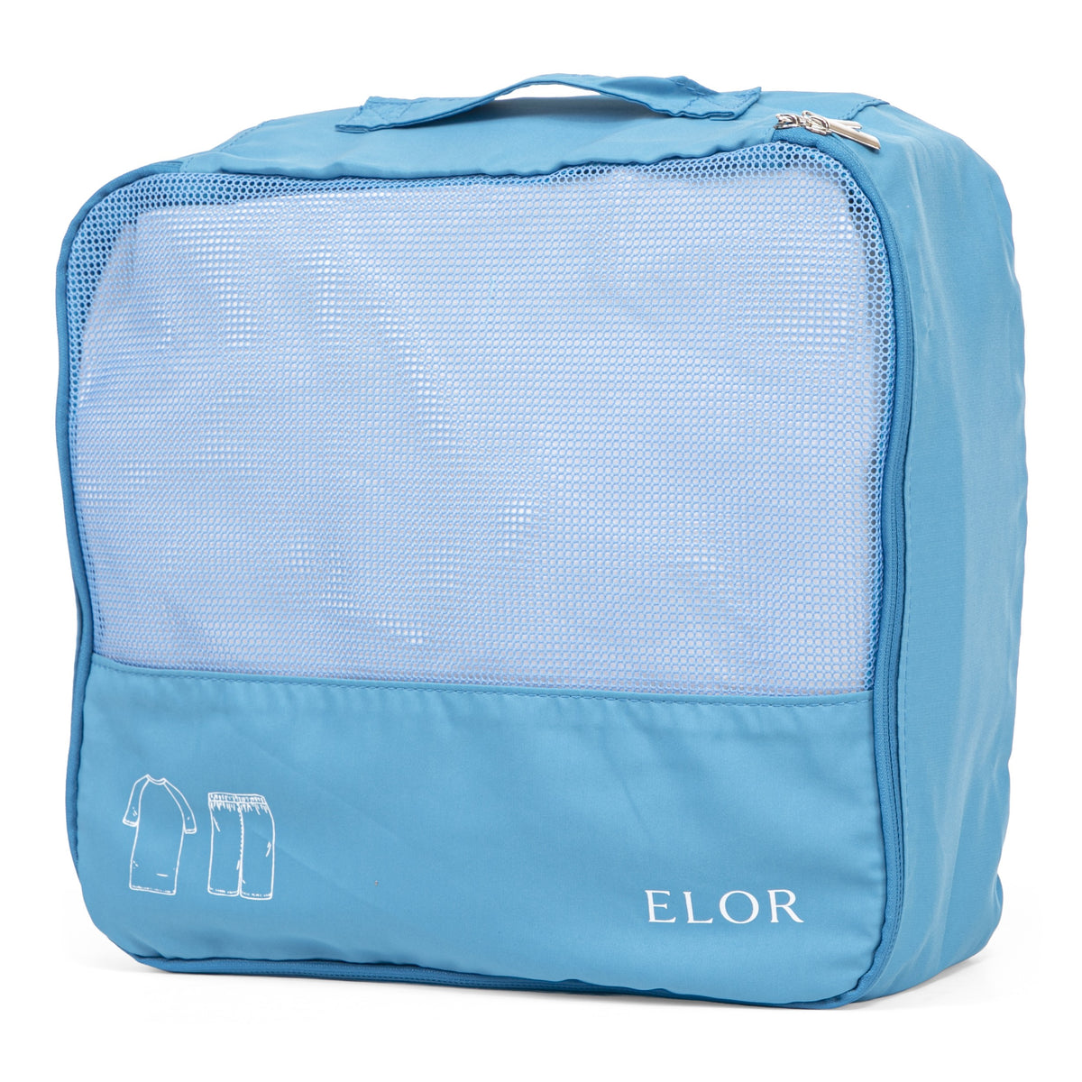 ELOR Travel All-in-One 4 Piece Packing Cube Set with Shoe Bag