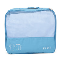 ELOR Travel All-in-One 4 Piece Packing Cube Set with Shoe Bag