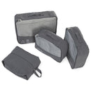 ELOR Travel All-in-One 4 Piece Packing Cube Set with Shoe Bag