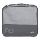 ELOR Travel All-in-One 4 Piece Packing Cube Set with Shoe Bag
