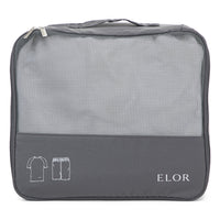ELOR Travel All-in-One 4 Piece Packing Cube Set with Shoe Bag