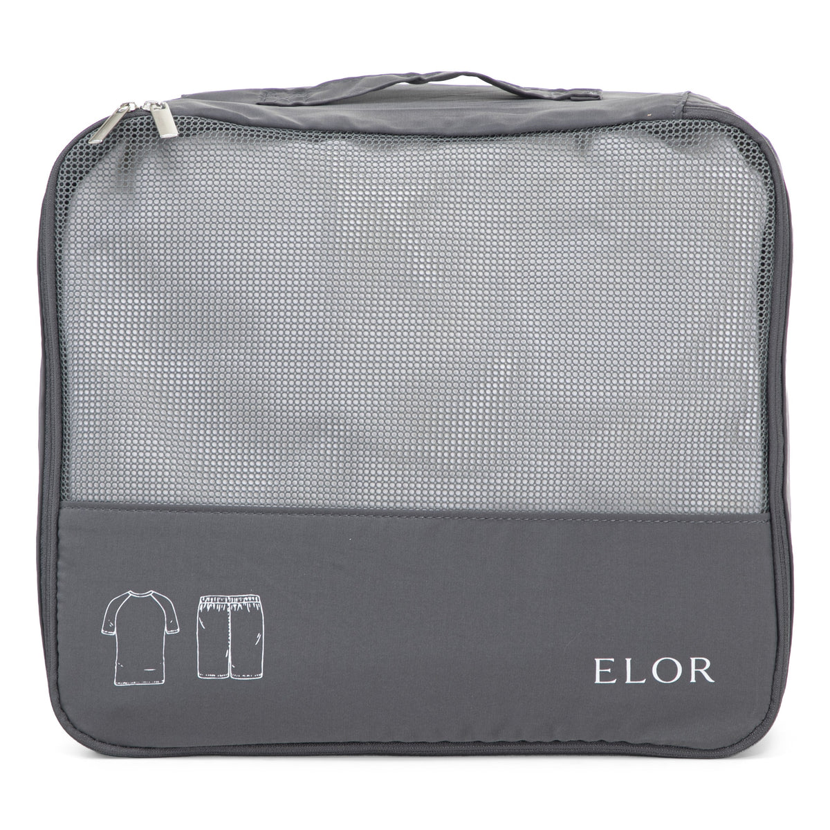 ELOR Travel All-in-One 4 Piece Packing Cube Set with Shoe Bag