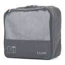 ELOR Travel All-in-One 4 Piece Packing Cube Set with Shoe Bag