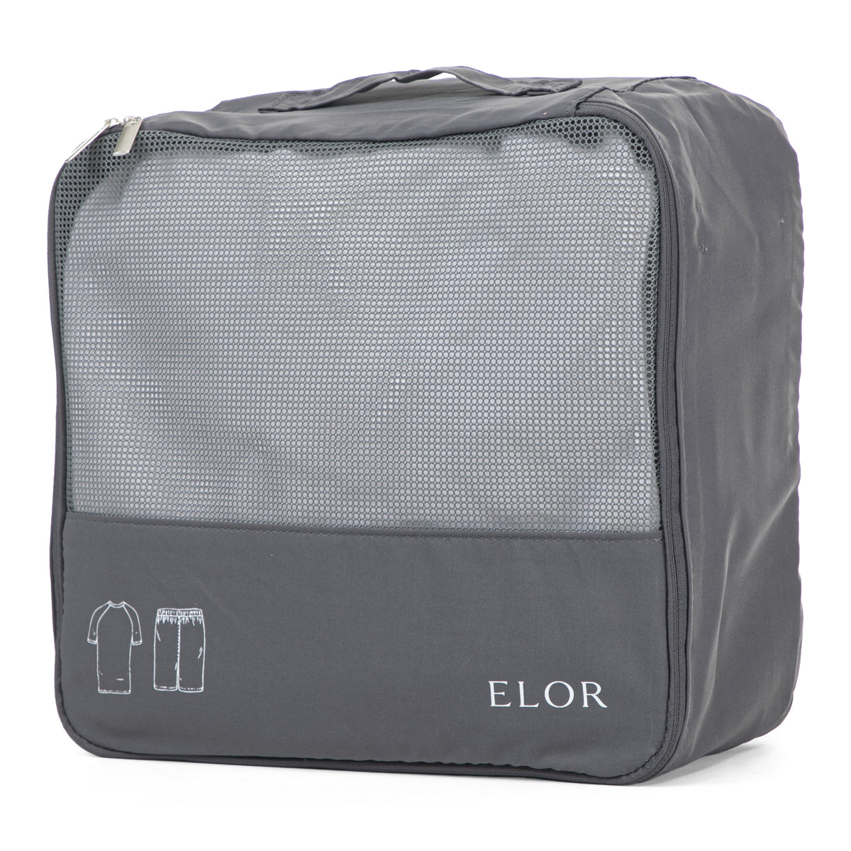 ELOR Travel All-in-One 4 Piece Packing Cube Set with Shoe Bag