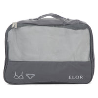 ELOR Travel All-in-One 4 Piece Packing Cube Set with Shoe Bag