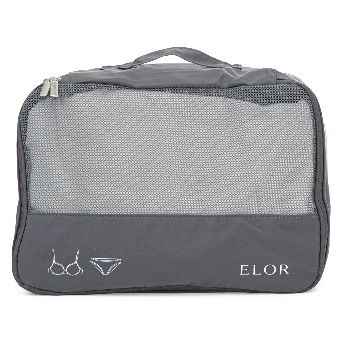 ELOR Travel All-in-One 4 Piece Packing Cube Set with Shoe Bag