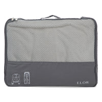 ELOR Travel All-in-One 4 Piece Packing Cube Set with Shoe Bag