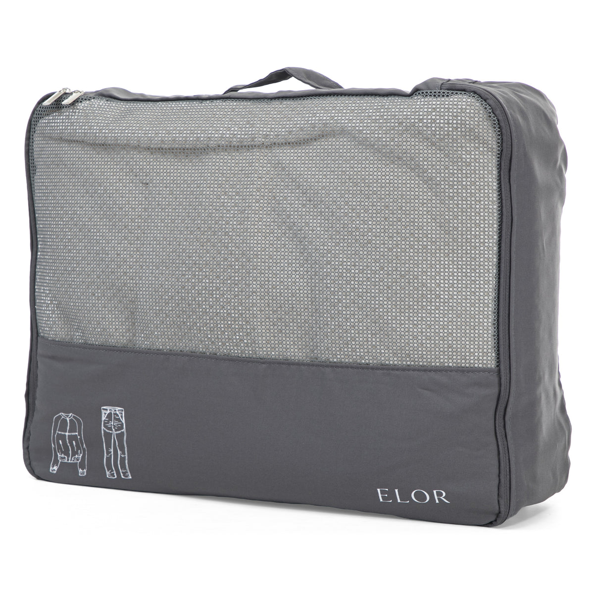 ELOR Travel All-in-One 4 Piece Packing Cube Set with Shoe Bag