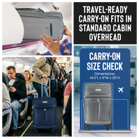 IZOD Ocean Soft Shell Lightweight Expandable 360 Dual Spinning Wheels Combo Lock 28", 24", 20" 3 Piece Luggage Set