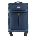 IZOD Ocean Soft Shell Lightweight Expandable 360 Dual Spinning Wheels Combo Lock 28", 24", 20" 3 Piece Luggage Set