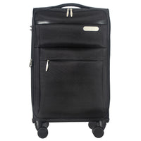 IZOD River Soft Shell Lightweight Expandable 360 Dual Spinning Wheels Combo Lock 28", 24", 20" 3 Piece Luggage Set