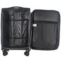 IZOD River Soft Shell Lightweight Expandable 360 Dual Spinning Wheels Combo Lock 28", 24", 20" 3 Piece Luggage Set