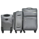 IZOD River Soft Shell Lightweight Expandable 360 Dual Spinning Wheels Combo Lock 28", 24", 20" 3 Piece Luggage Set