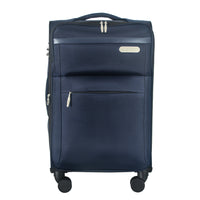 IZOD River Soft Shell Lightweight Expandable 360 Dual Spinning Wheels Combo Lock 28", 24", 20" 3 Piece Luggage Set