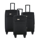 IZOD Cosmo Soft Shell Lightweight Expandable 3 Piece Luggage Set