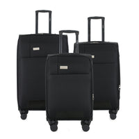 IZOD Cosmo Soft Shell Lightweight Expandable 3 Piece Luggage Set