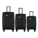 IZOD Cosmo Soft Shell Lightweight Expandable 3 Piece Luggage Set