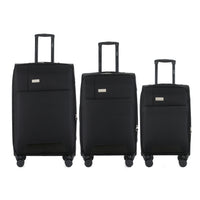 IZOD Cosmo Soft Shell Lightweight Expandable 3 Piece Luggage Set