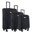 IZOD Cosmo Soft Shell Lightweight Expandable 3 Piece Luggage Set