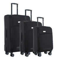 IZOD Cosmo Soft Shell Lightweight Expandable 3 Piece Luggage Set
