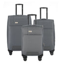IZOD Cosmo Soft Shell Lightweight Expandable 3 Piece Luggage Set