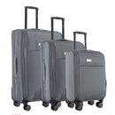IZOD Cosmo Soft Shell Lightweight Expandable 3 Piece Luggage Set
