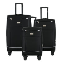 IZOD Vela Soft Shell Lightweight Expandable 3 Piece Luggage Set