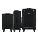 IZOD Vela Soft Shell Lightweight Expandable 3 Piece Luggage Set