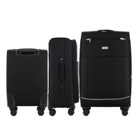 IZOD Vela Soft Shell Lightweight Expandable 3 Piece Luggage Set