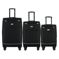 IZOD Vela Soft Shell Lightweight Expandable 3 Piece Luggage Set