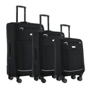 IZOD Vela Soft Shell Lightweight Expandable 3 Piece Luggage Set