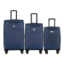 IZOD Vela Soft Shell Lightweight Expandable 3 Piece Luggage Set